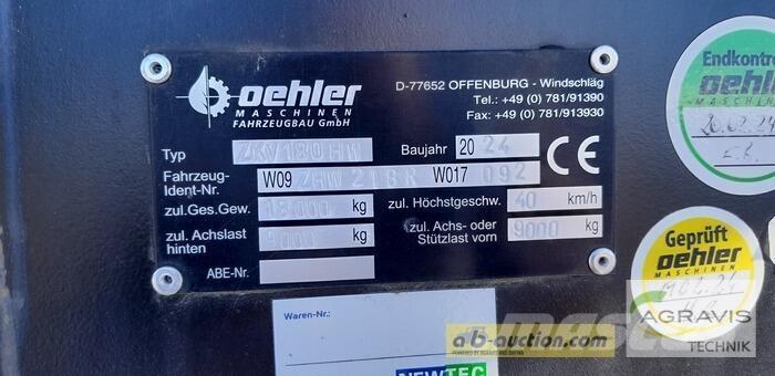 Oehler OL ZDK/HW 180 Remorci rabatabile