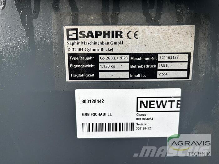 Saphir GREIFSCHAUFEL Utilaje si accesorii folosite la cresterea animalelor