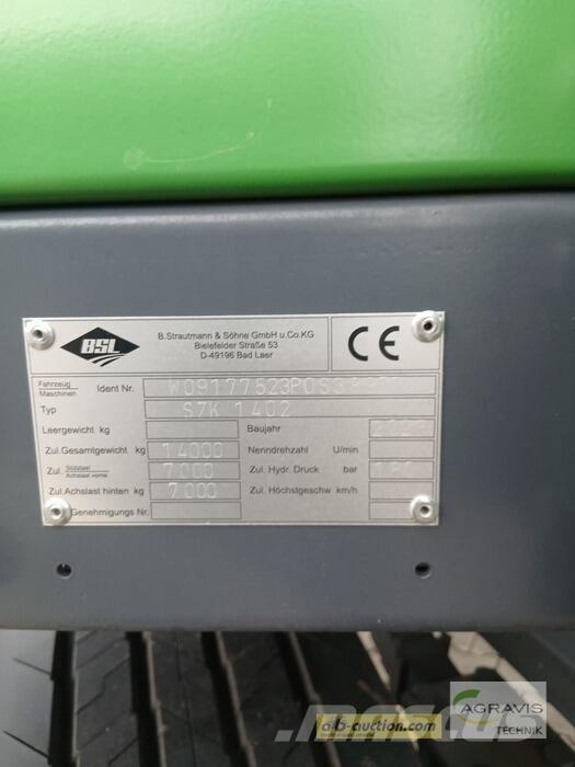 Strautmann SZK 1402 Remorci rabatabile