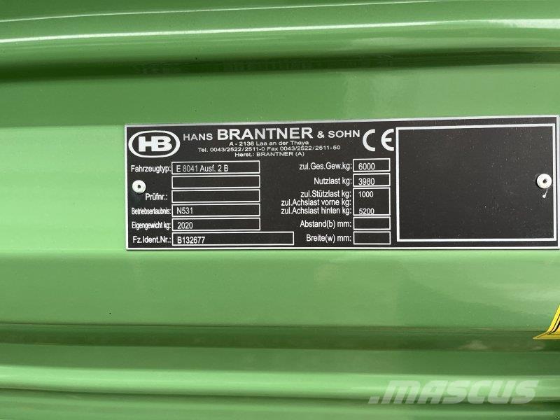 Brantner E6040 Remorci rabatabile