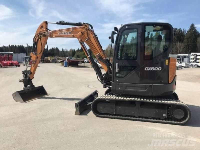 CASE CX60C Mini excavatoare < 7t