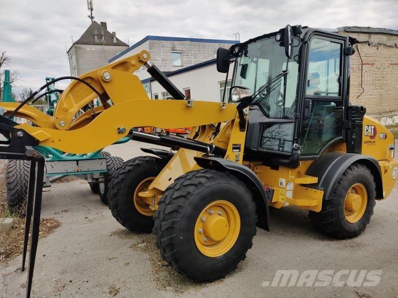 CAT 907 Incarcator pe pneuri