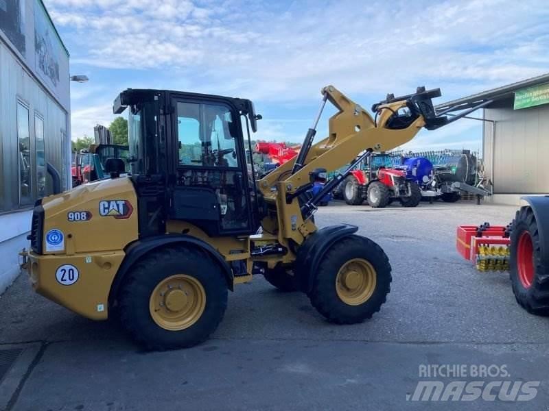 CAT 908 Incarcator pe pneuri