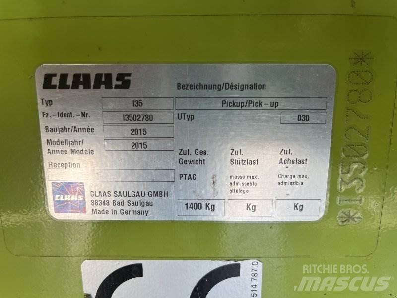 CLAAS Pick-Up Combine capete pentru culegatoare