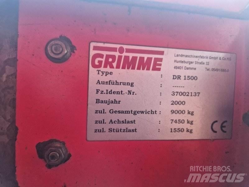 Grimme DR 1500 Recoltatoare de cartofi