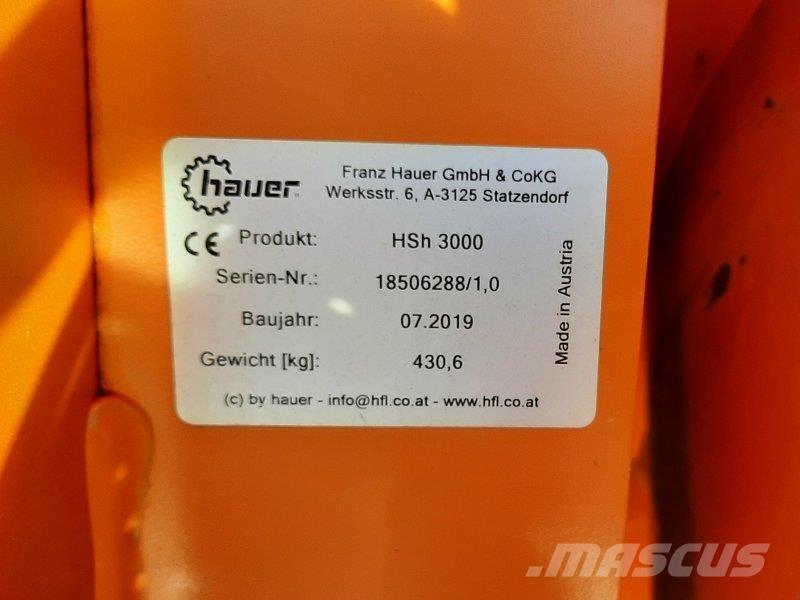 Hauer HSH 3000 Lame pentru dezapezire si pluguri