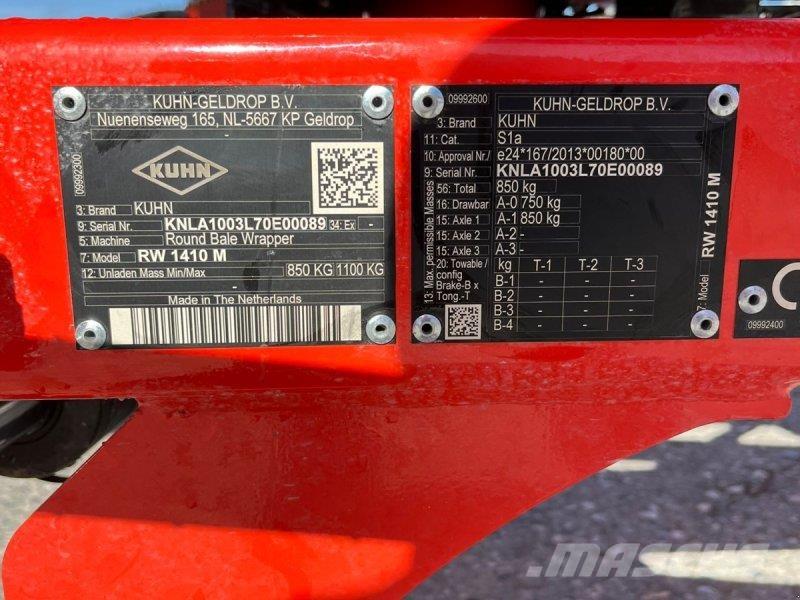 Kuhn RW 1410M Împachetatoare