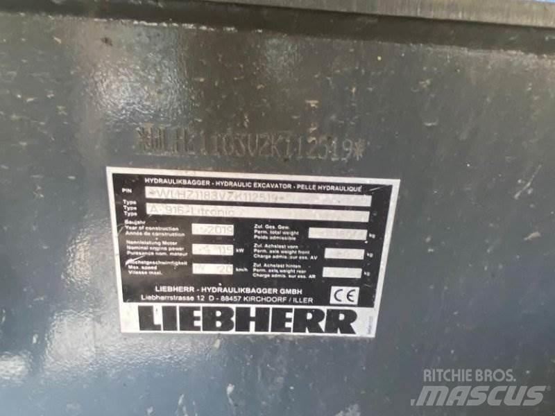 Liebherr A 916 Excavatoare cu roti