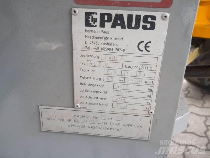 Paus RL 6.7 Incarcator pe pneuri