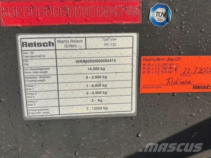 Reisch RT 130 Remorci rabatabile