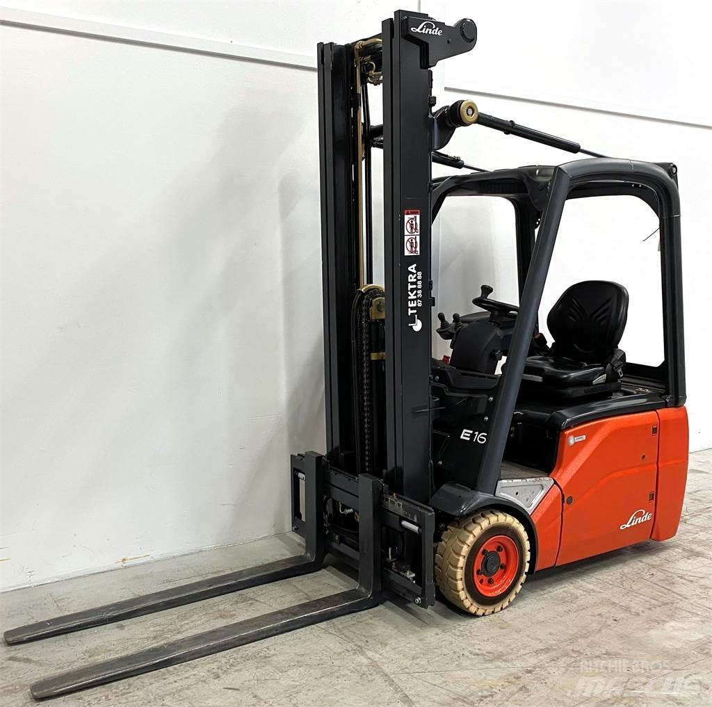 Linde E 16 C-01 Stivuitor electric
