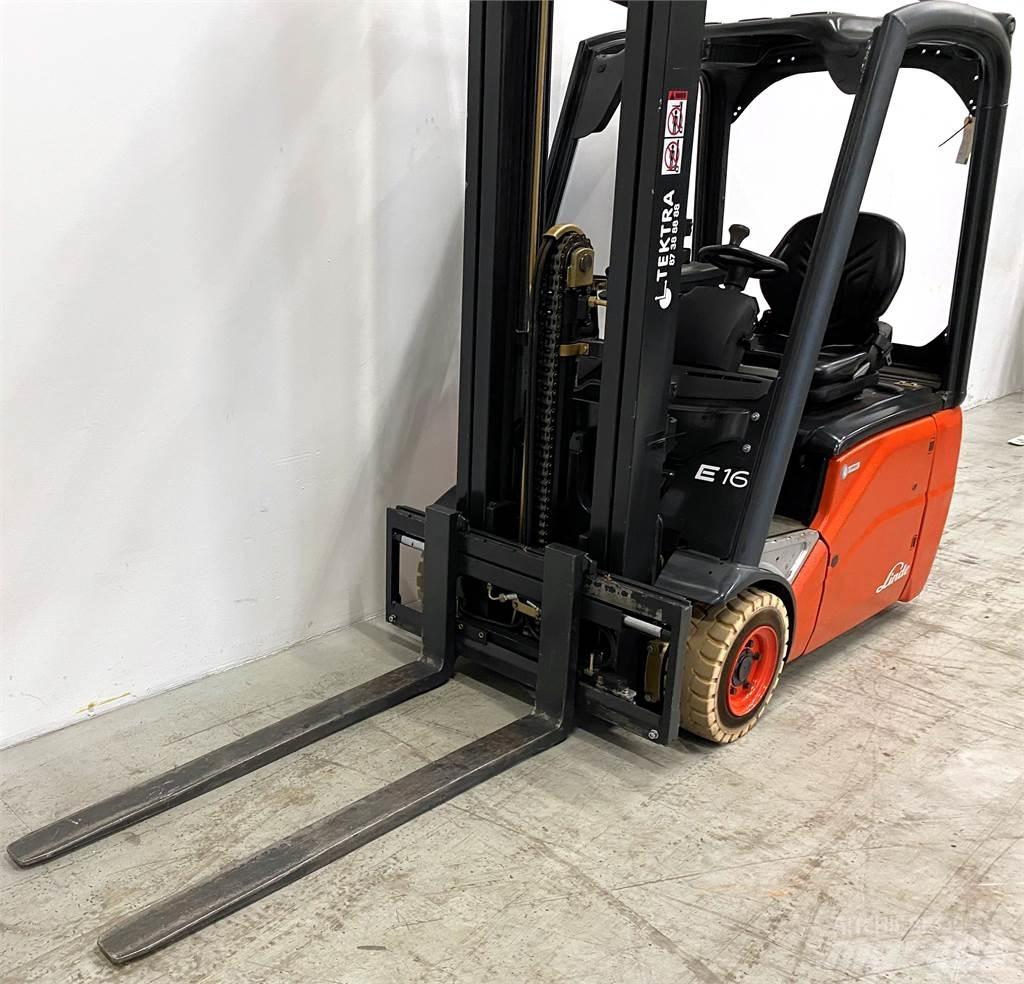 Linde E 16 C-01 Stivuitor electric