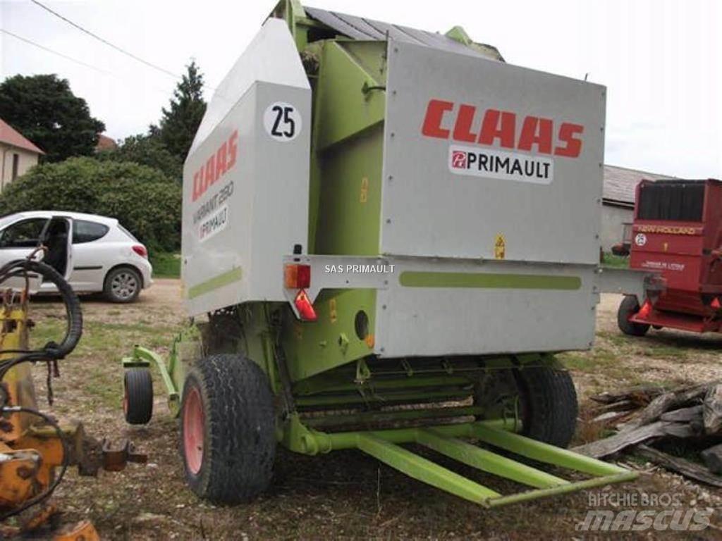 CLAAS VARIANT 280 Masina de balotat cilindric