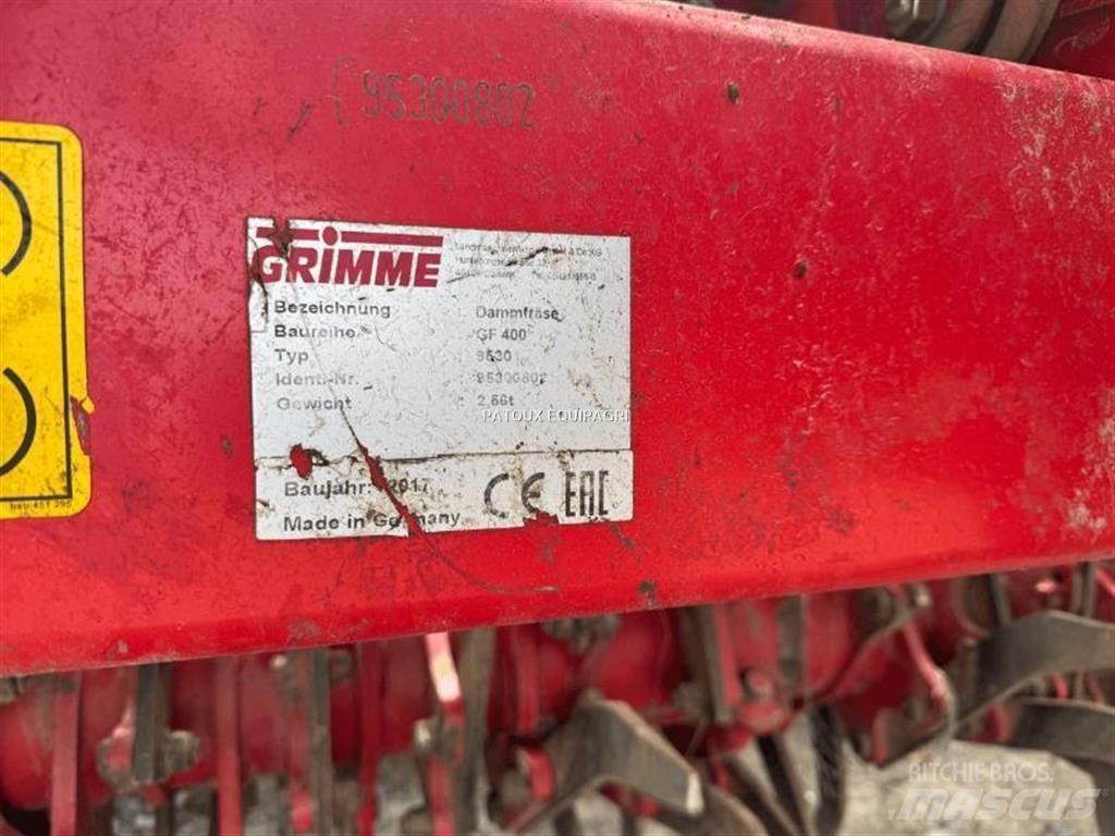 Grimme GF400 Grapa si pluguri rotative