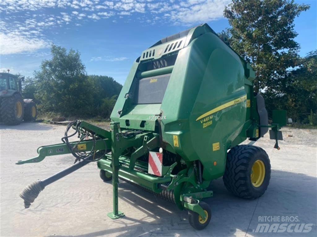 John Deere V461M Masina de balotat cilindric