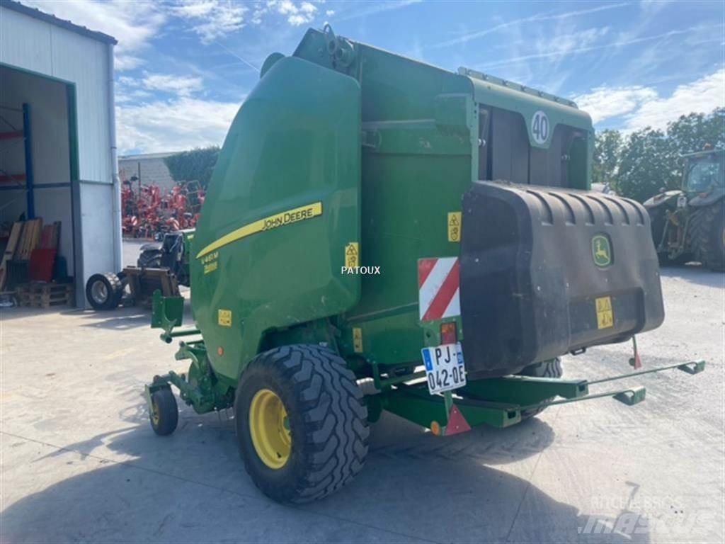 John Deere V461M Masina de balotat cilindric