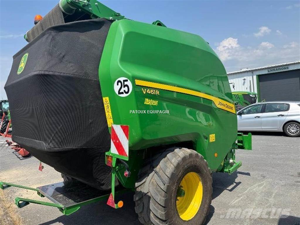 John Deere V461R Masina de balotat cilindric
