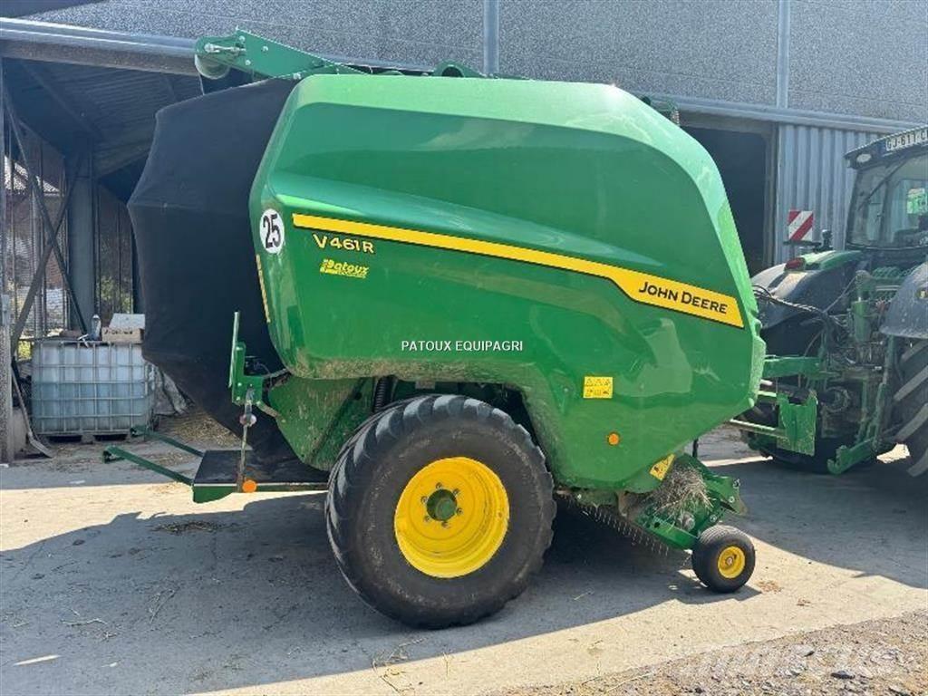 John Deere V461R Masina de balotat cilindric