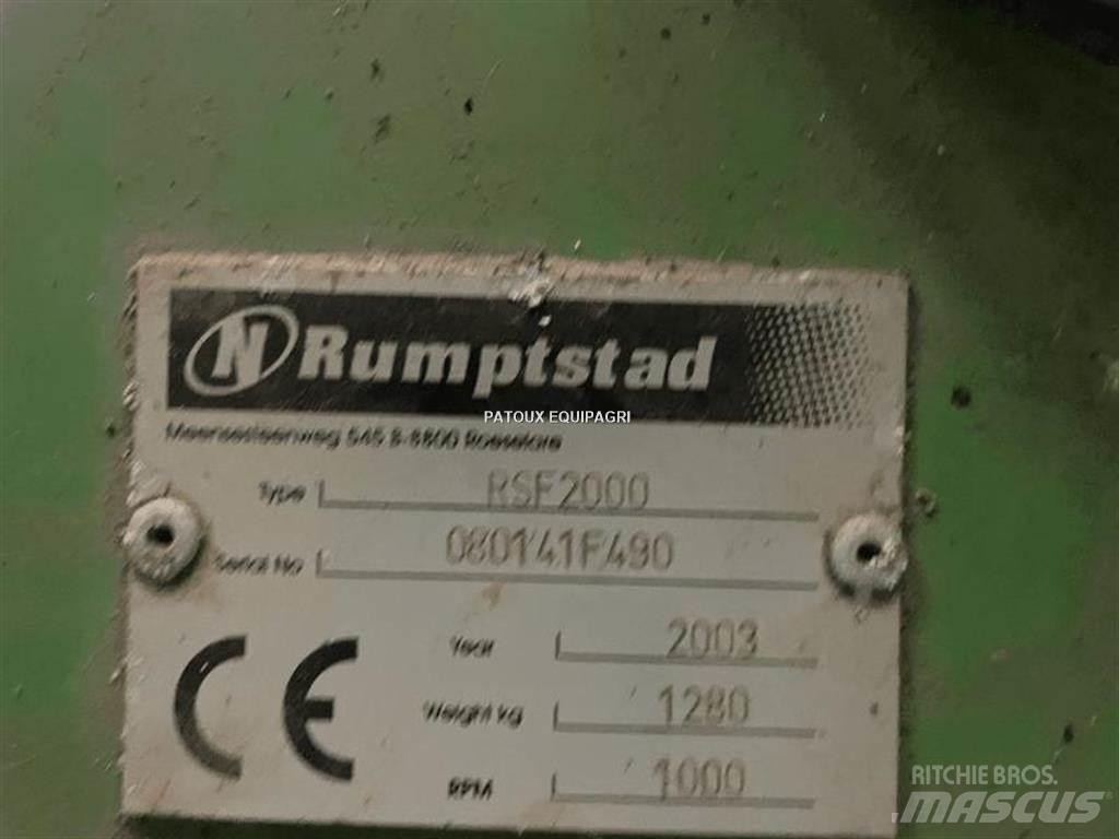 Rumpstad RSF2000 Grapa si pluguri rotative