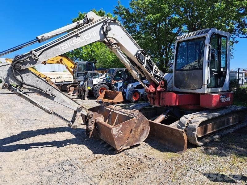 Takeuchi TB80FR Mini excavatoare < 7t