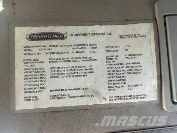 Freightliner 122SD Autobasculanta