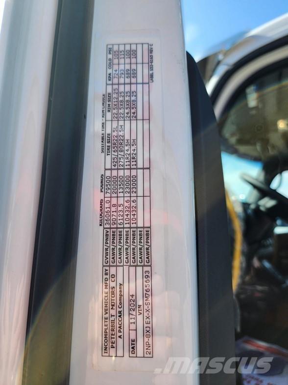 Peterbilt 548 Autobasculanta