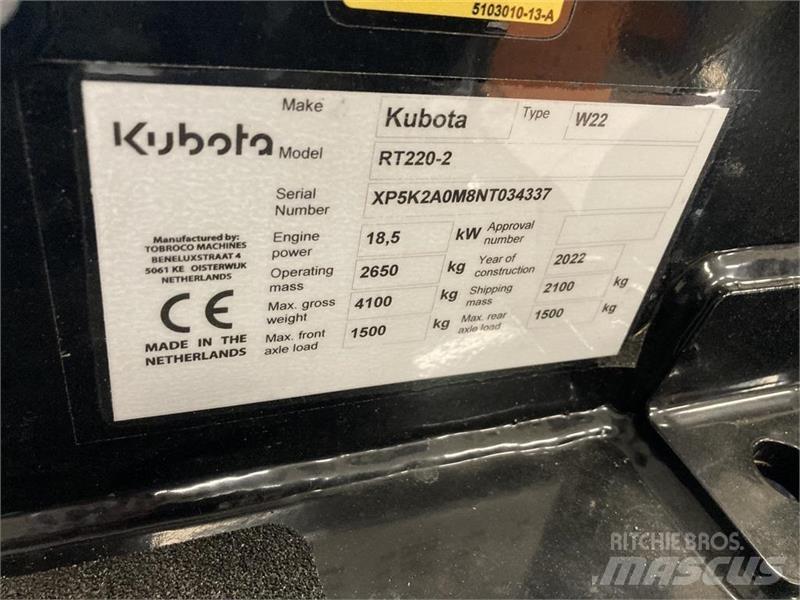 Kubota RT 220- 2 Mini incarcatoare