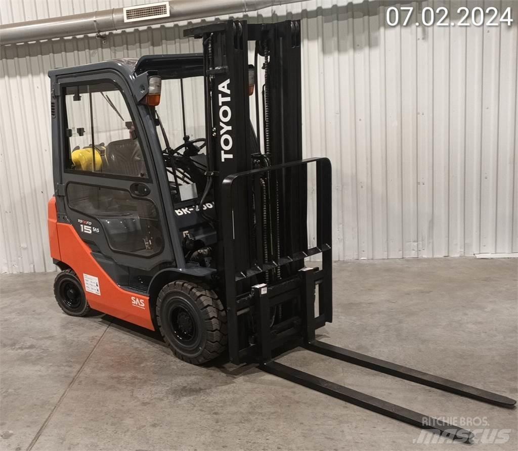 Toyota 02-8FGF15 Stivuitor GPL