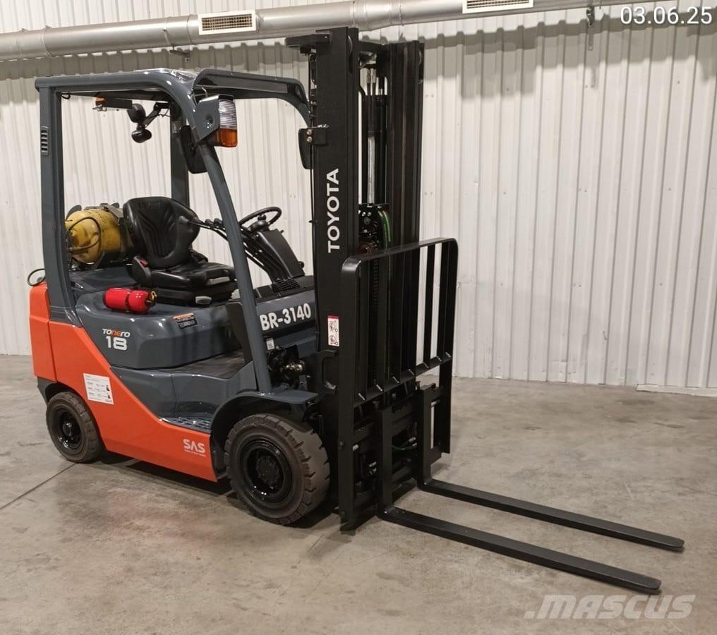Toyota 02-8FGF18 Stivuitor GPL