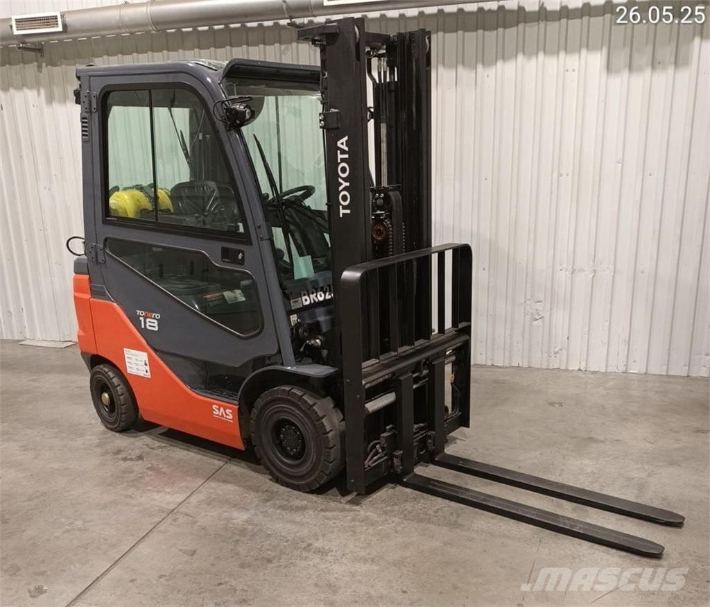 Toyota 02-8FGF18 Stivuitor GPL