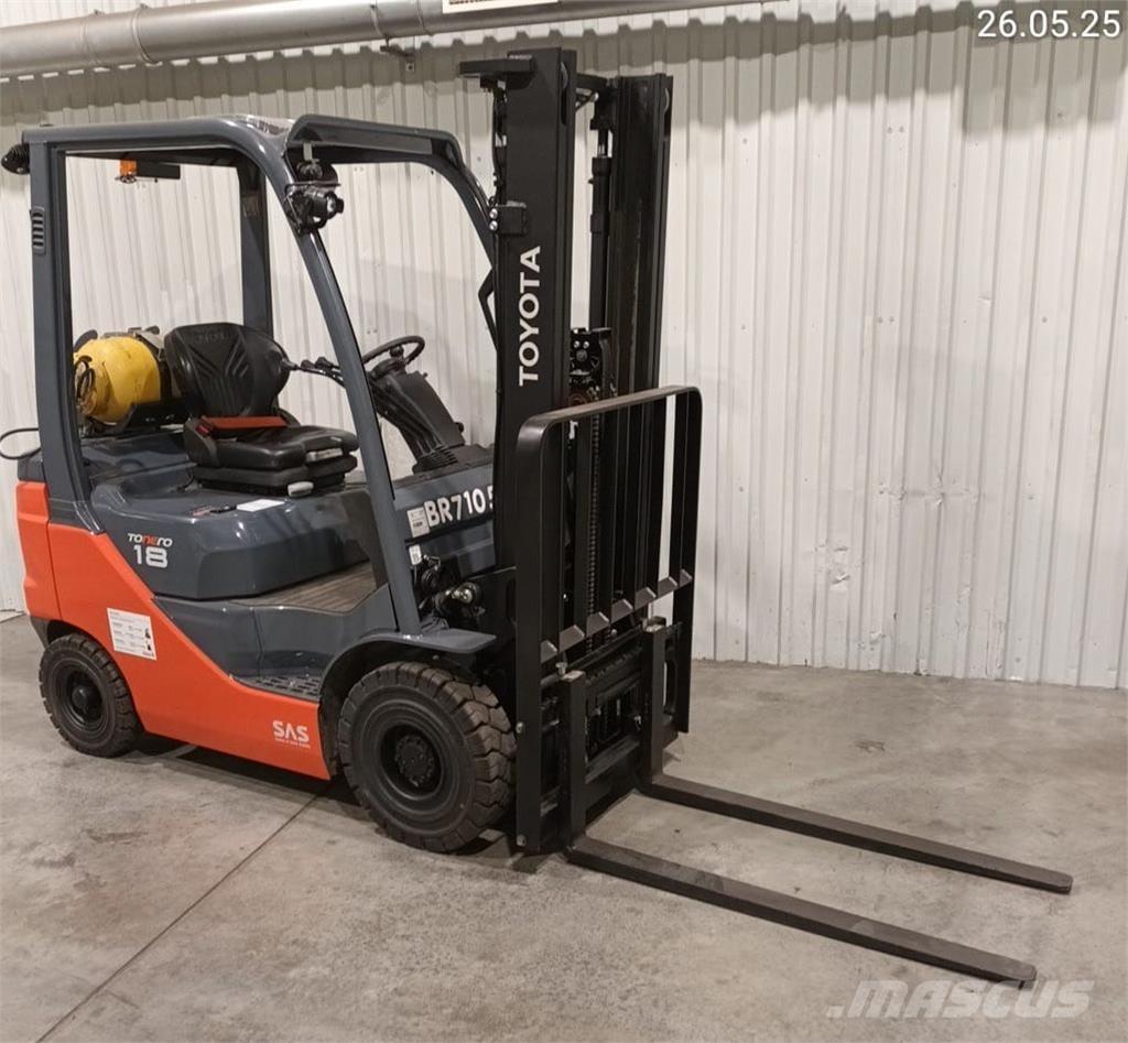 Toyota 02-8FGF18 Stivuitor GPL