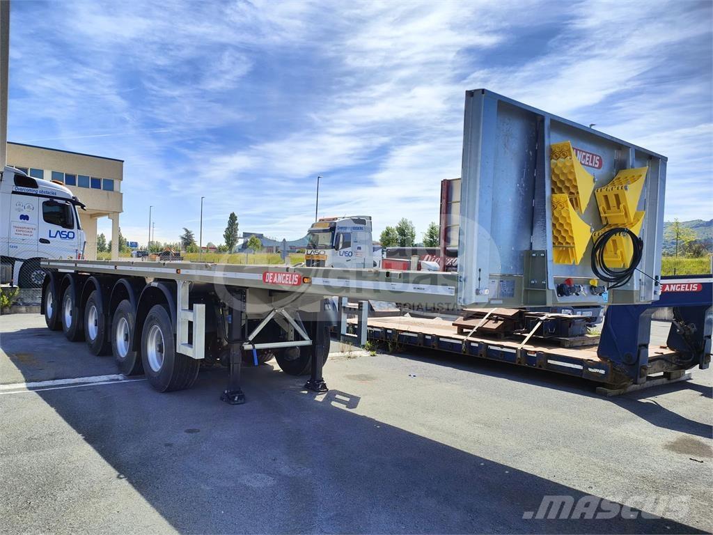De Angelis 5S835 Flatbed/Dropside semi-trailers