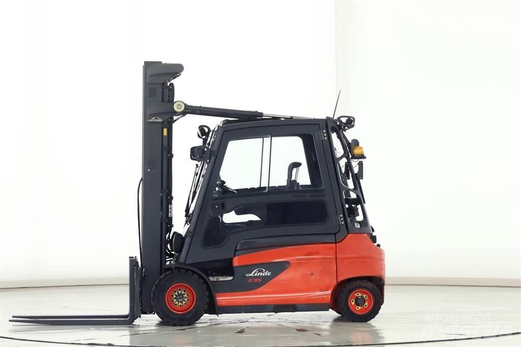 Linde E35L-01 Stivuitor electric