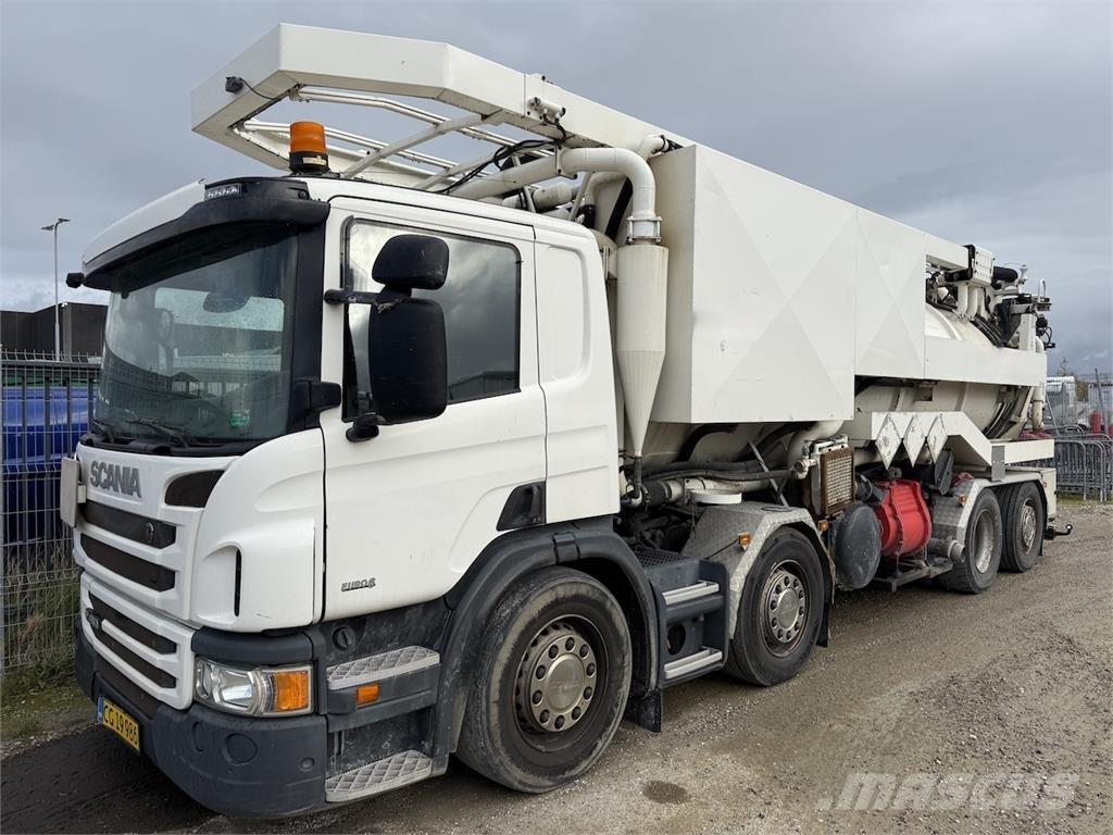 Scania P450 Euro6 Camion vidanje