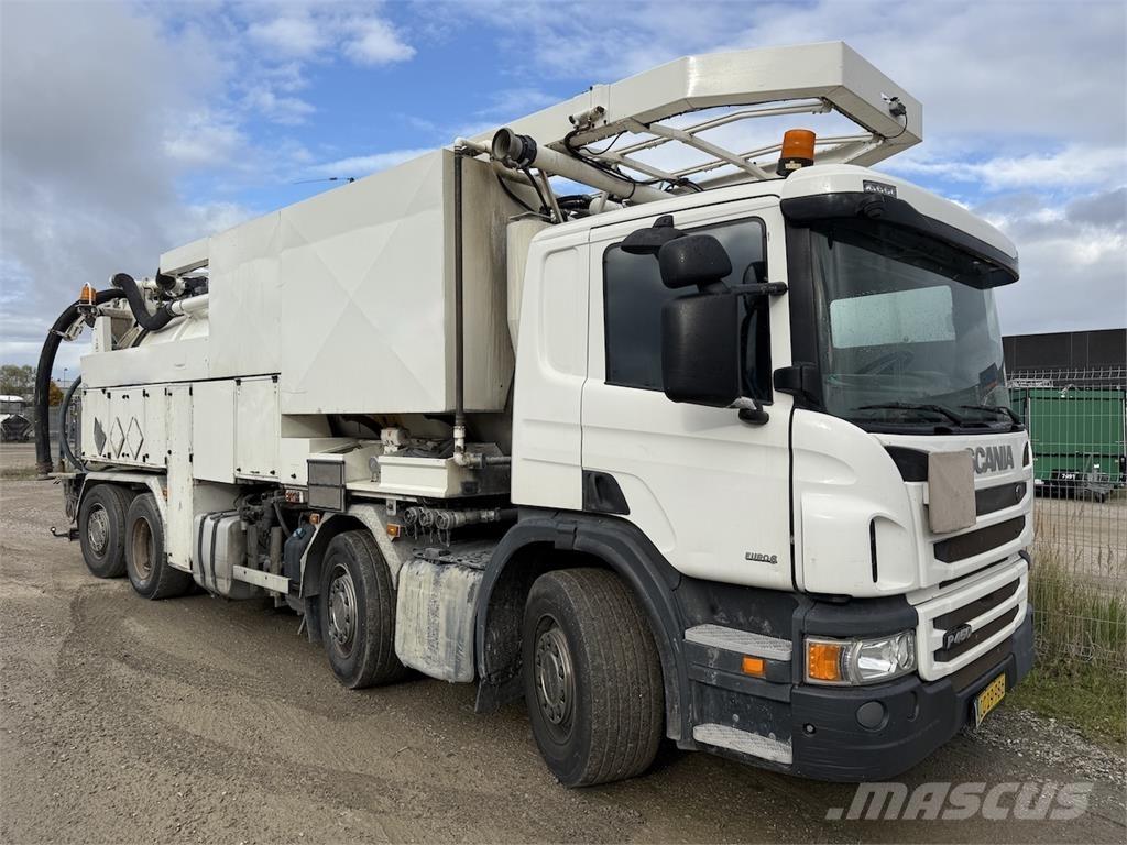 Scania P450 Euro6 Camion vidanje