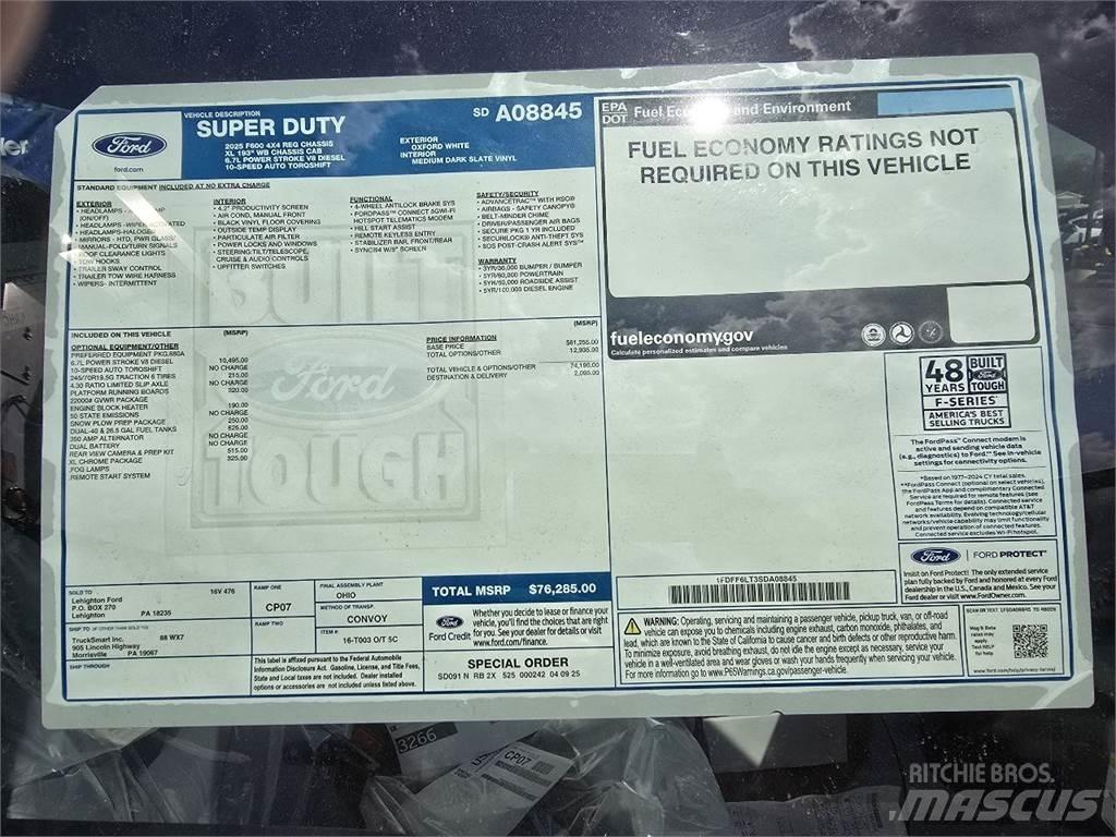 Ford F600 Autobasculanta
