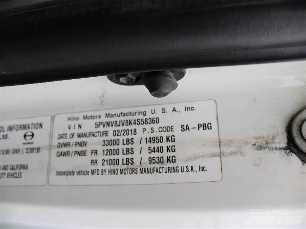 Hino 338 Camioane platforma/prelata