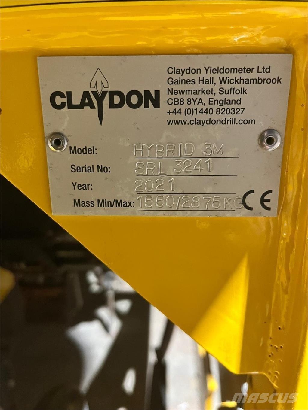 Claydon 3M HYBRID Utilaje agricole - Altele