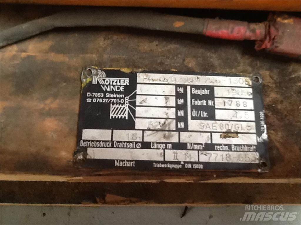 Faun RTF 30 winch Piese si echipamente pentru macara