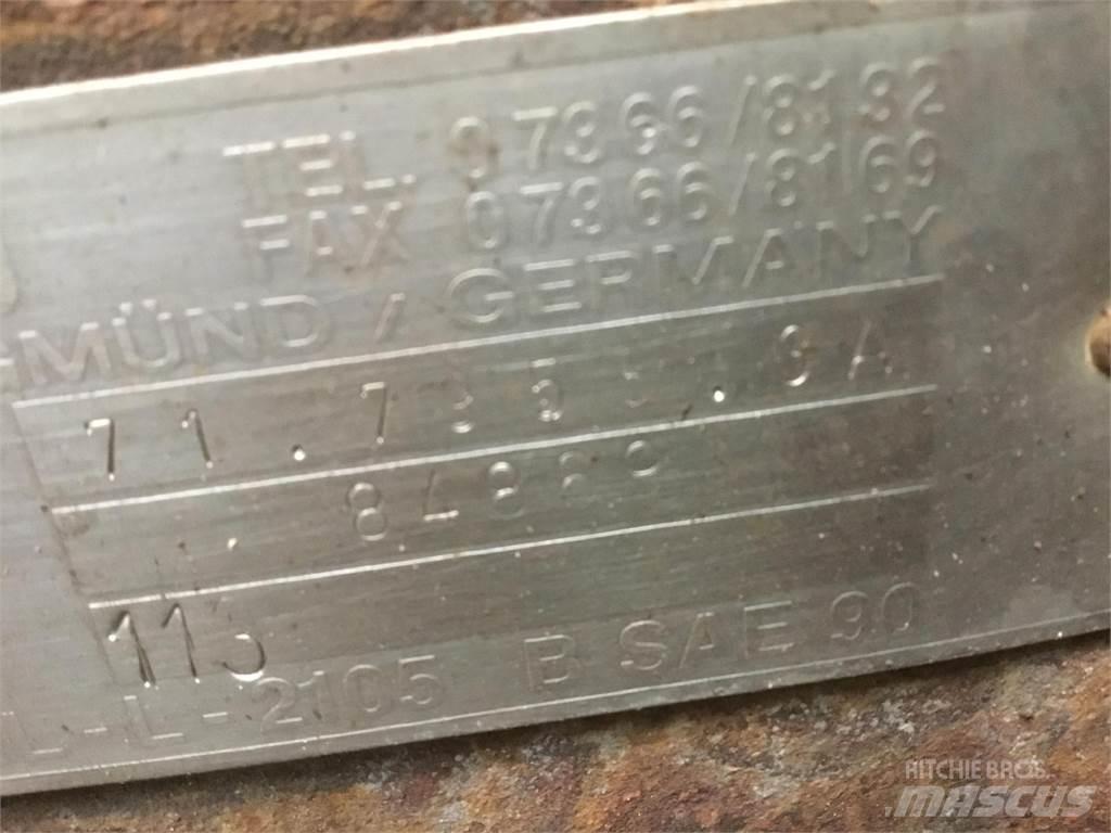 Faun RTF 45 axle 2 Axe