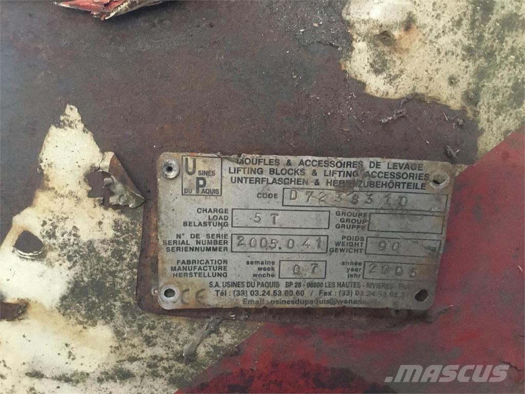  Hookblock 5ton Piese si echipamente pentru macara