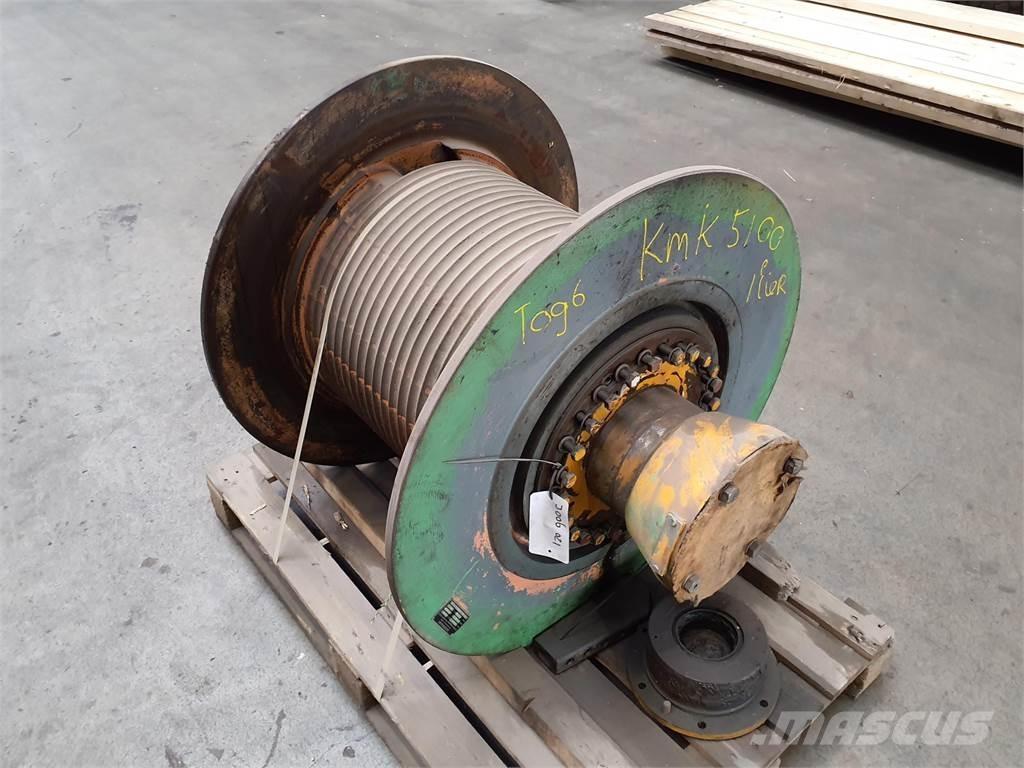 Krupp KMK 5100 winch Piese si echipamente pentru macara