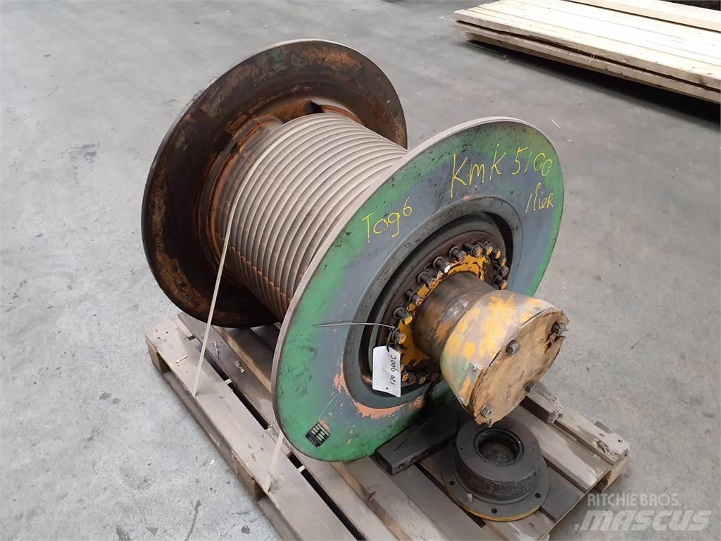 Krupp KMK 5100 winch Piese si echipamente pentru macara