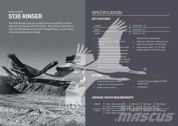 MWS S130 Utilaje construcții - Altele