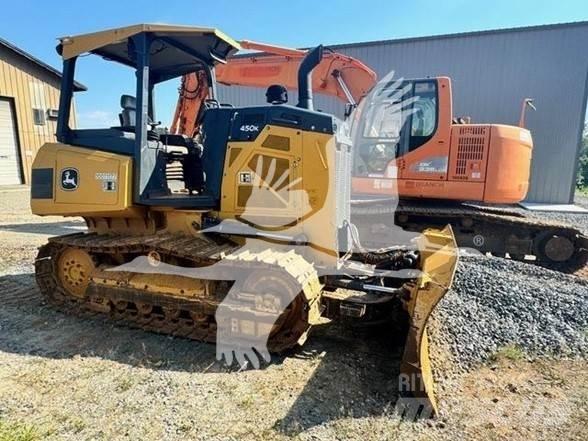 John Deere 450K Buldozere pe senile