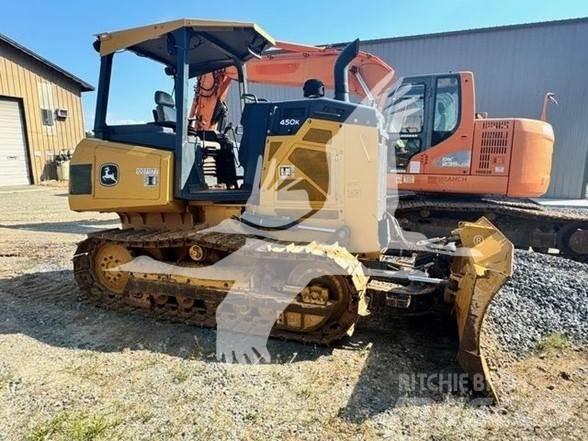 John Deere 450K Buldozere pe senile