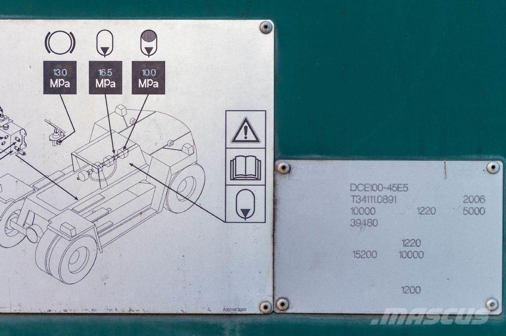 Kalmar DCE100-45E5 Stivuitoare de containere