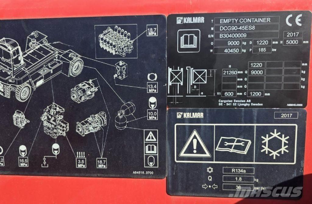 Kalmar DCG90-45ES8 Stivuitoare de containere