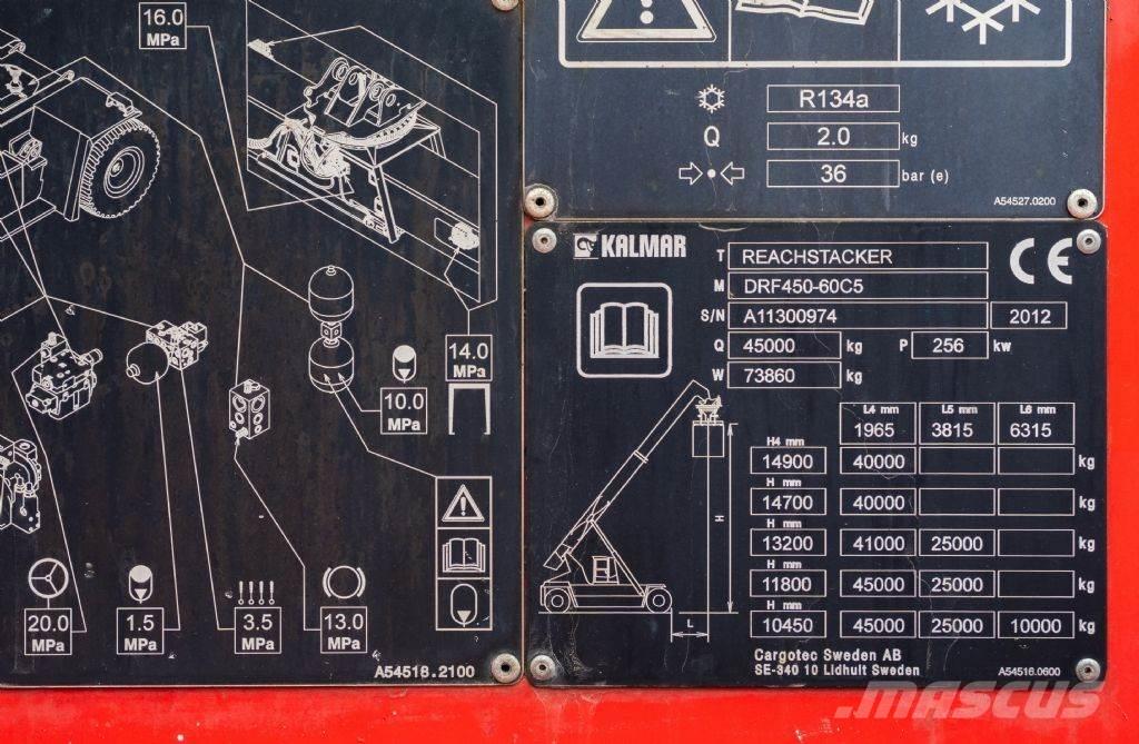Kalmar DRF450-60C5 Stivuitoare Telescopice Rotative