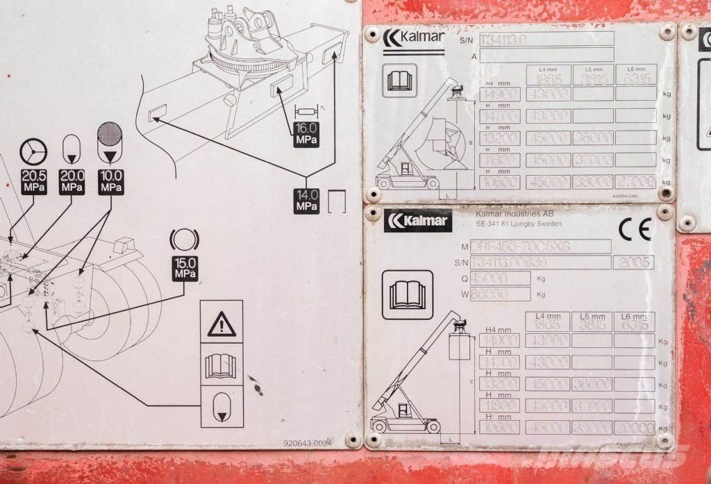 Kalmar DRF450-70C5XS Stivuitoare Telescopice Rotative